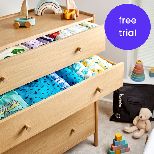 Try renting baby and toddler clothes for free!
