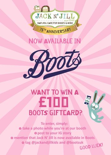 Jack N' Jill & Boots Launch Giveaway