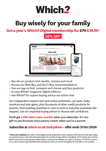 Buy wisely for your family - special offer on Which? membership