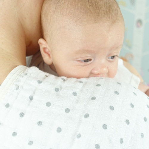 Any 3 for £10 - Cotton Muslin Burp Cloths