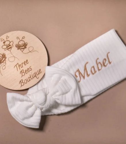 Free Embroidery Personalisation on all of our material items