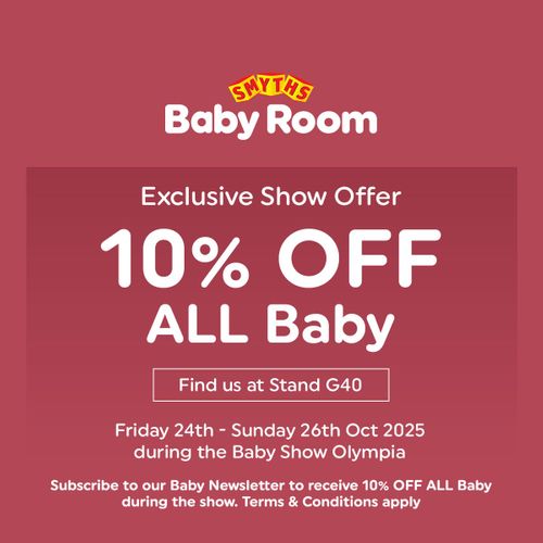 10% OFF ALL Baby with the Baby Room At Smyths