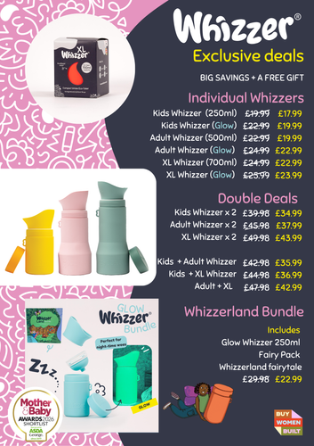 Grab savings across the whole Whizzer range!