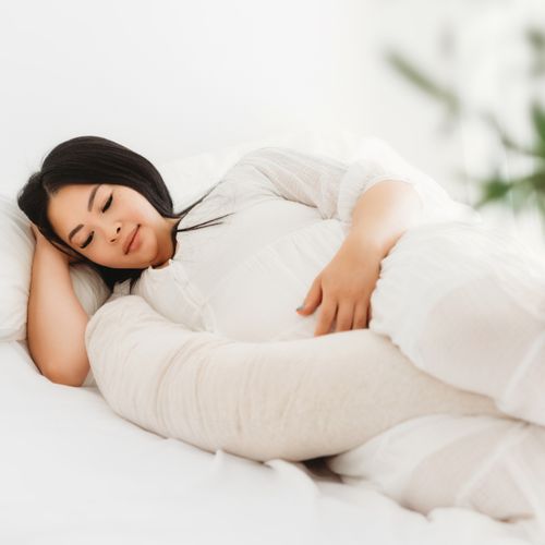 dreamgenii Pregnancy Support and Feeding Pillow