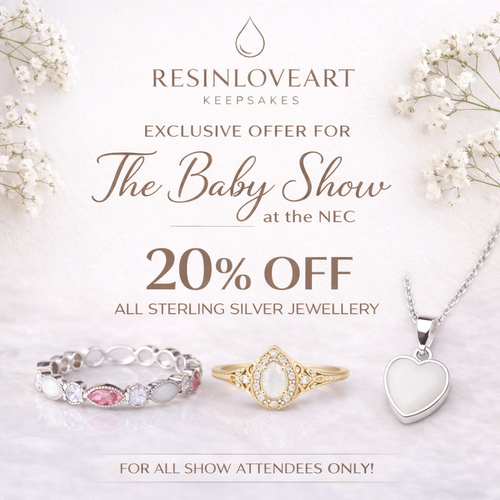 20% Off Sterling Silver Baby Keepsake Jewellery
