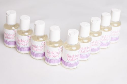 Basking Babies organic baby massage oil 50ml