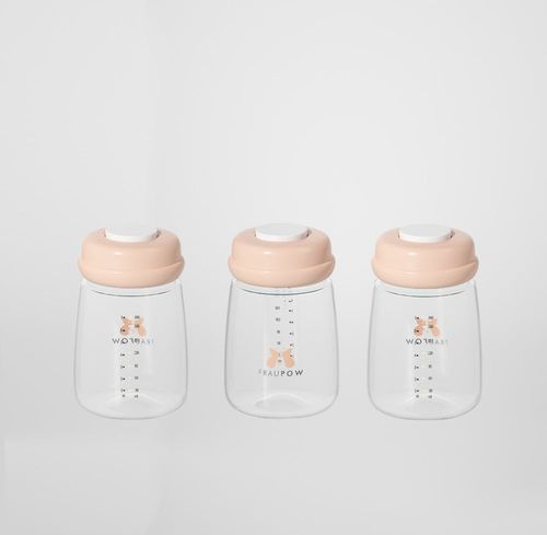 Fraupow Storage & Feeding Bottles