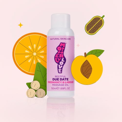 Restful Due Date Pregnancy & Labour Massage oil