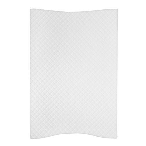 White Caro anti-roll baby changing mat