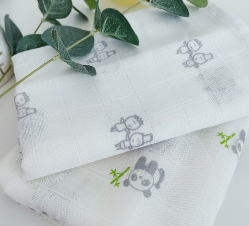 Premium quality muslin, bamboo and cotton baby products.