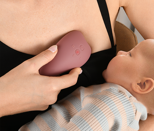 Warming and Vibration Lactation Massager