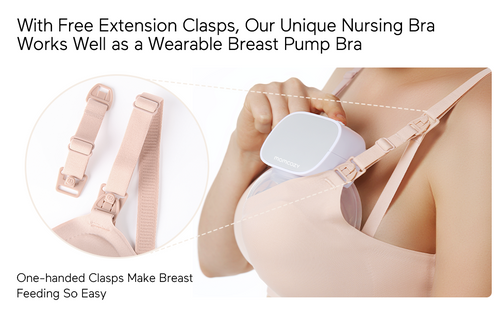 Breastfeeding Seamless Wireless Nursing Bras