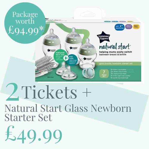 NATURAL START GLASS BOTTLE STARTER SET
