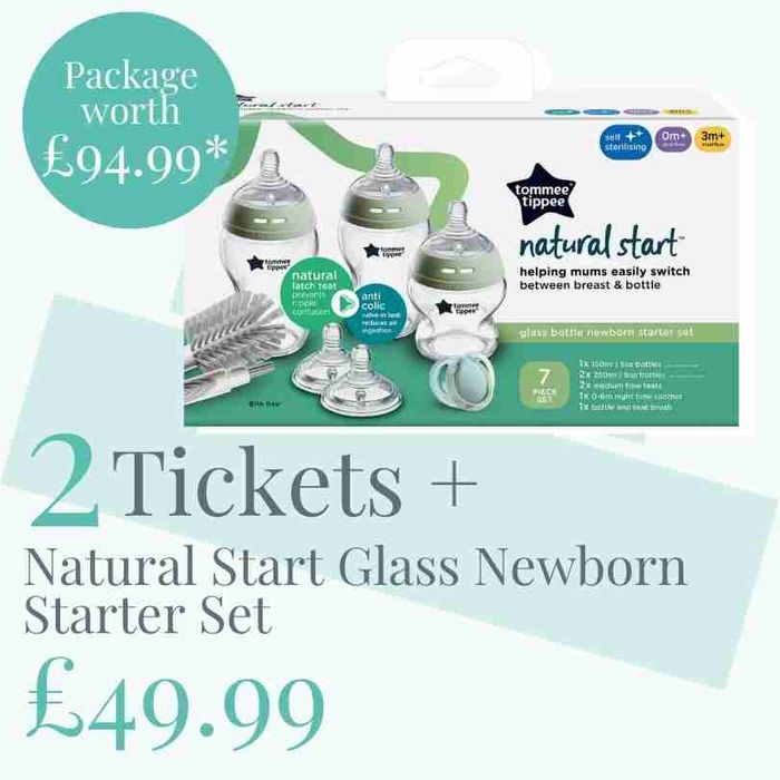 NATURAL START GLASS BOTTLE STARTER SET