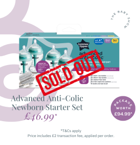 ANTI-COLIC BABY BOTTLE STARTER SET PACKAGE