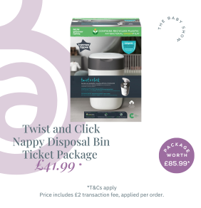 TWIST & CLICK NAPPY DISPOSAL BIN PACKAGE