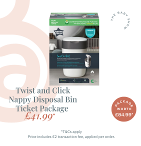 Twist & Click Bin Tommee Tippee Ticket Package
