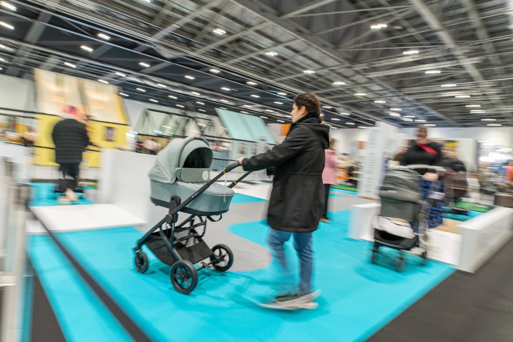 buggy on show floor