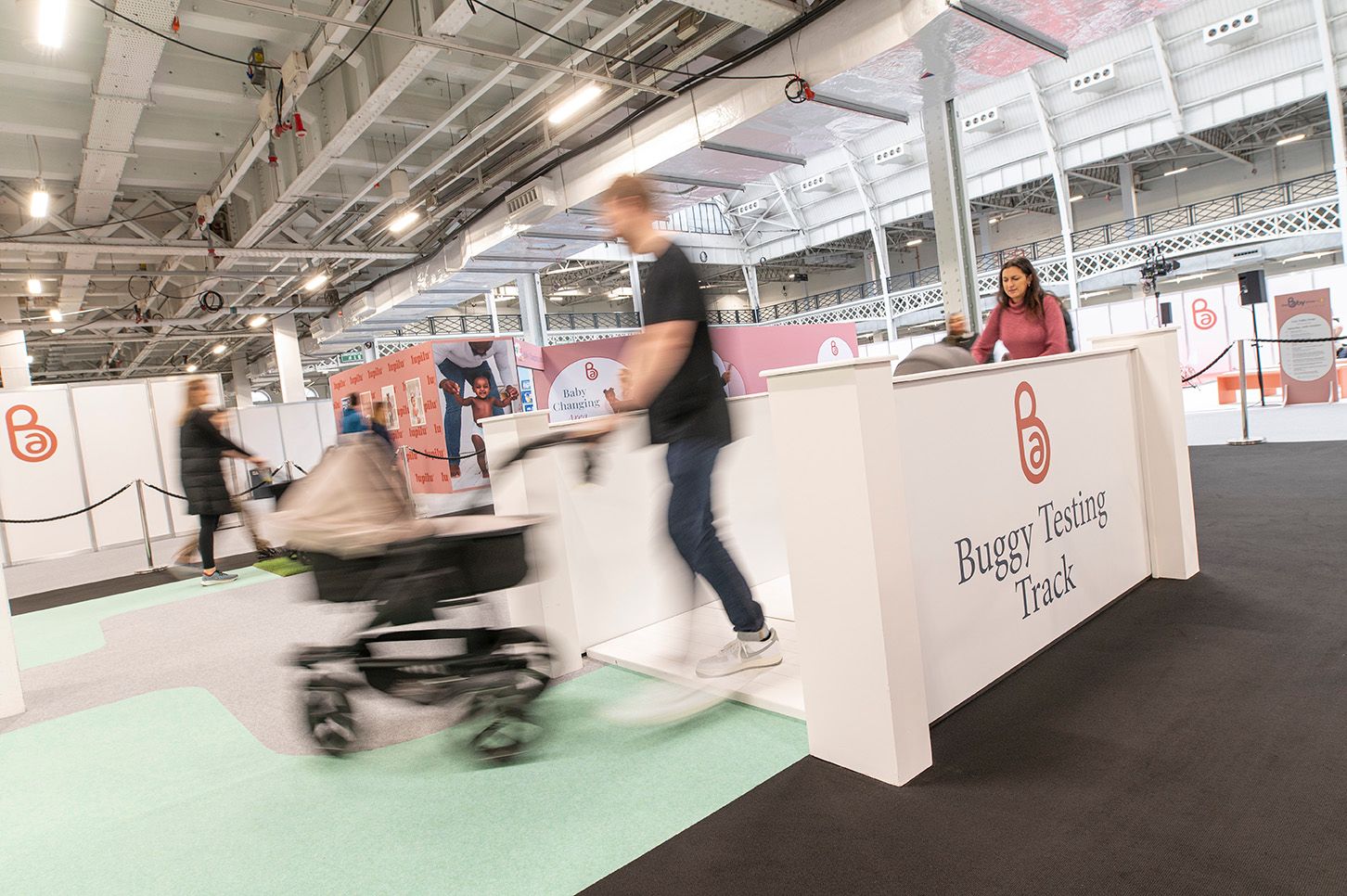 buggy on show floor