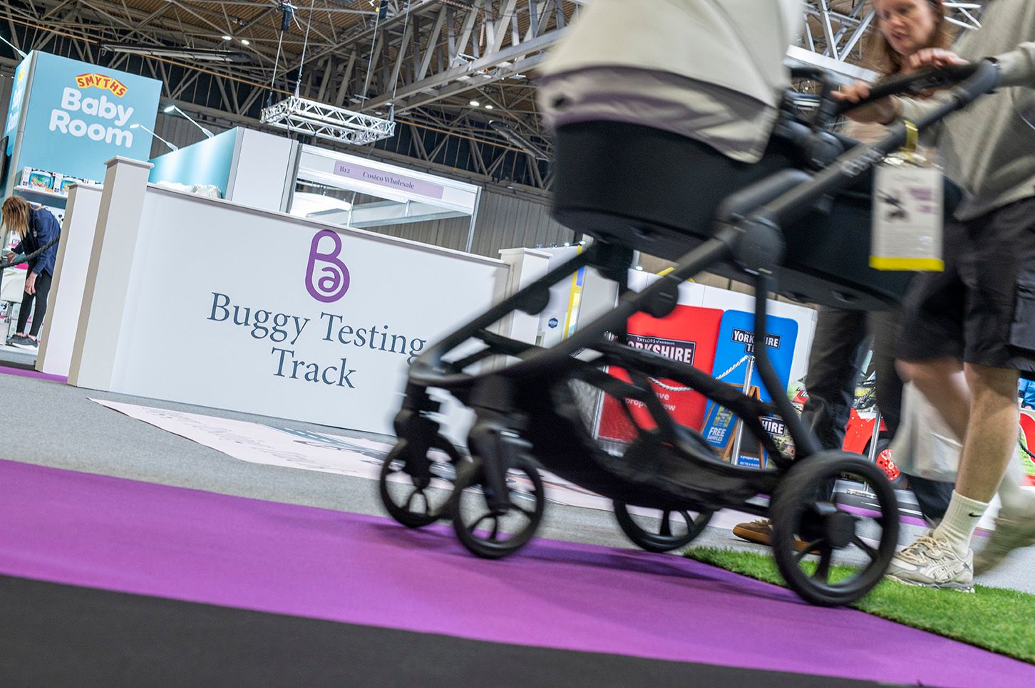 buggy on show floor
