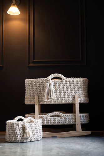 From a Handmade Moses Basket for Her Baby to The Baby Show: Lou LaMya Brings Handcrafted British Nurseryware to Olympia London