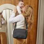 FERN Eco Stroller Organiser with Stroller Clips - Black