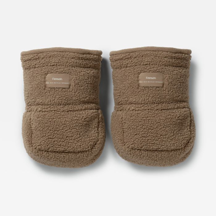 ASTRID Eco Universal Stroller Mittens - Mocha Borg