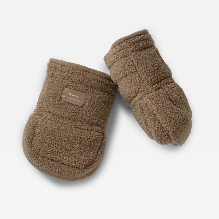 ASTRID Eco Universal Stroller Mittens - Mocha Borg