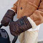 ASTRID Eco Universal Stroller Mittens - Chocolate Leopard
