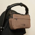 FRIDA Eco Stroller Organiser with Stroller Clips - Mocha
