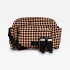 FREYA Eco Oversized Stroller Organiser with Stroller Clips - Gingham Check