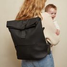VIGGO Eco Changing Backpack with Changing Mat - Black