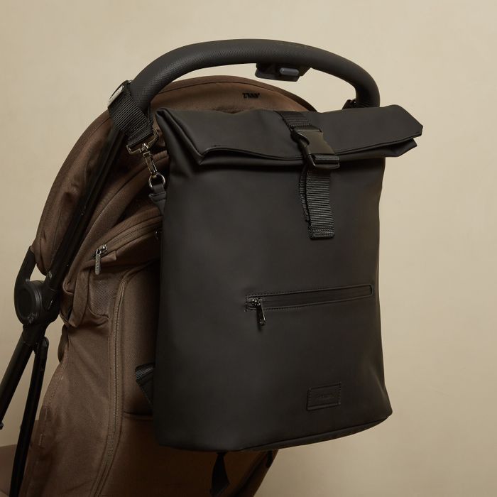 VIGGO Eco Changing Backpack with Changing Mat - Black