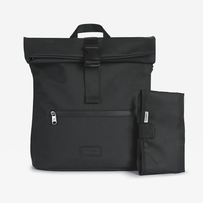 VIGGO Eco Changing Backpack with Changing Mat - Black