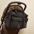 IRIS Eco Double Pocket Changing Bag with Changing Mat - Black
