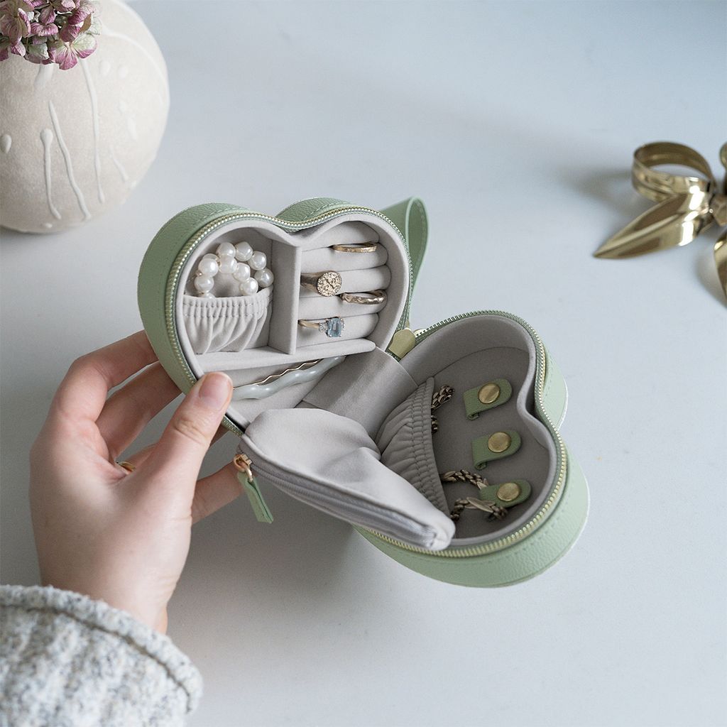 Mama Heart Travel Jewellery Box