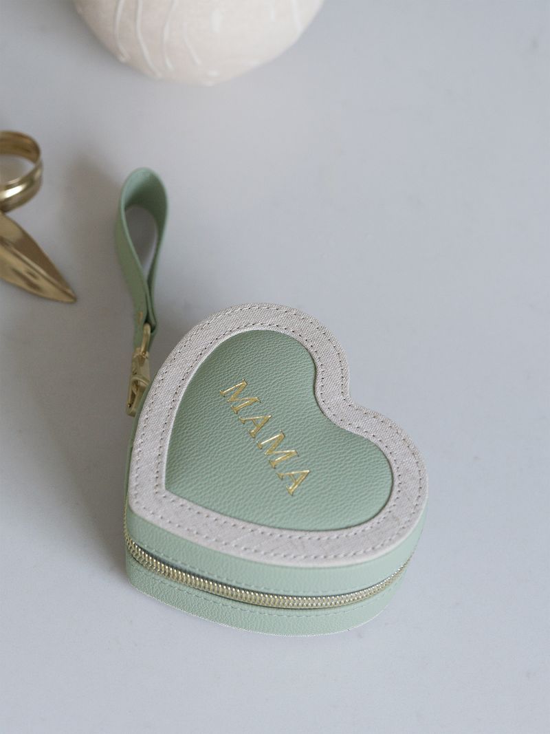 Mama Heart Travel Jewellery Box