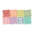 MUFFIK Set of orthopedic mats - Rainbow Pastel