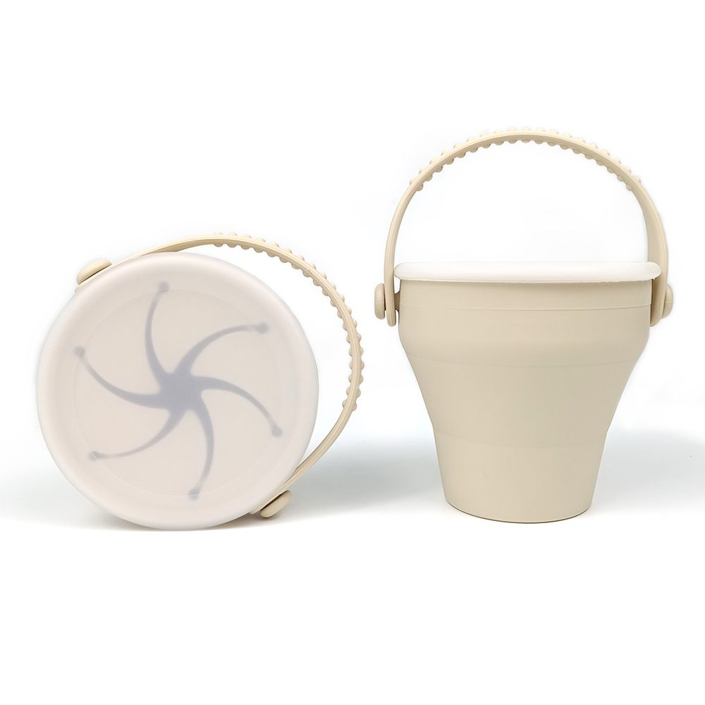 On the Go Collapsible Silicone Snack Pot