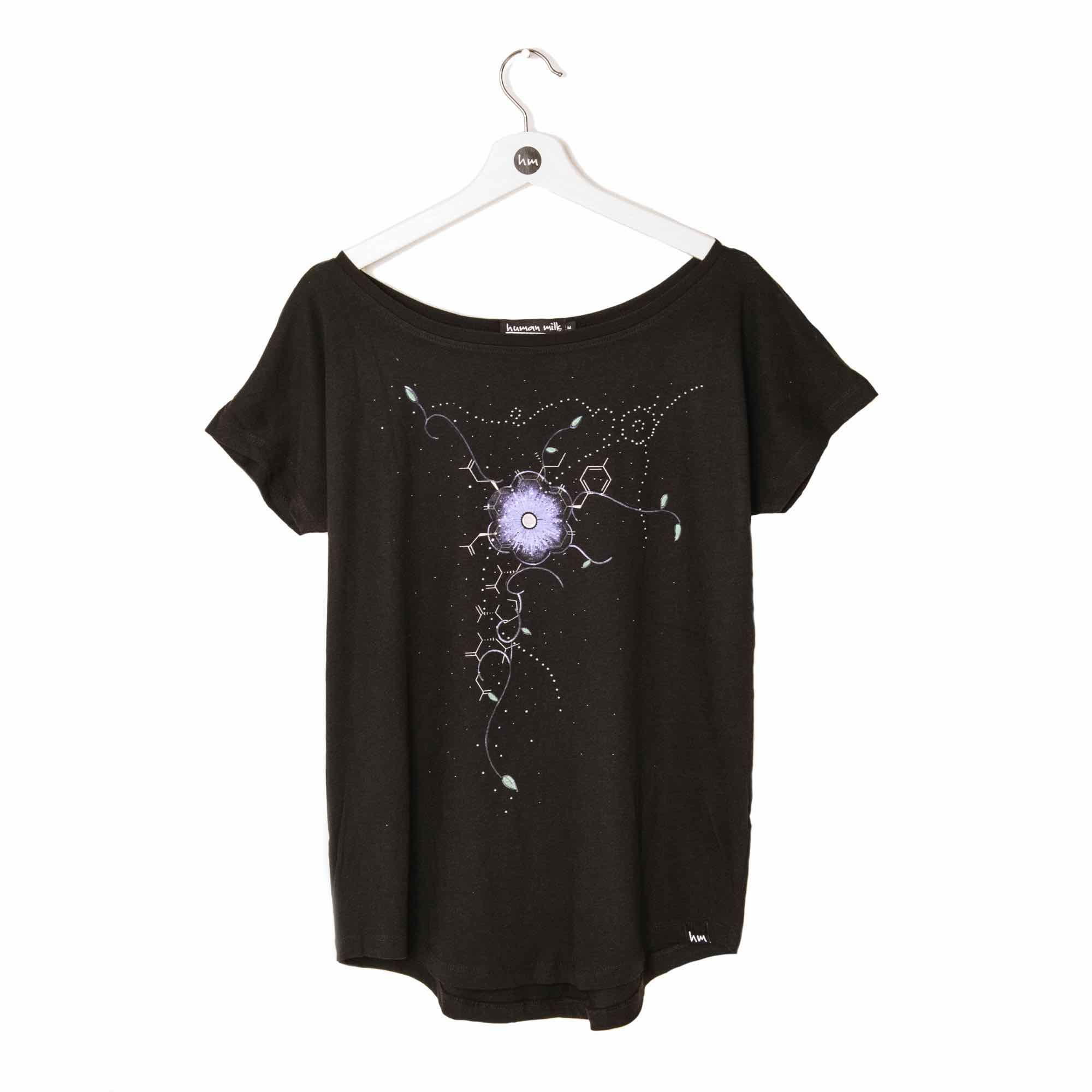 Human Milk Oxyflower T-shirt for Breastfeeding & Beyond
