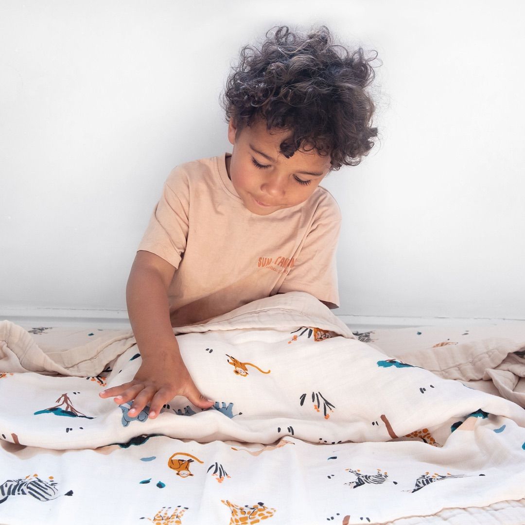 Bamboo quilt blanket