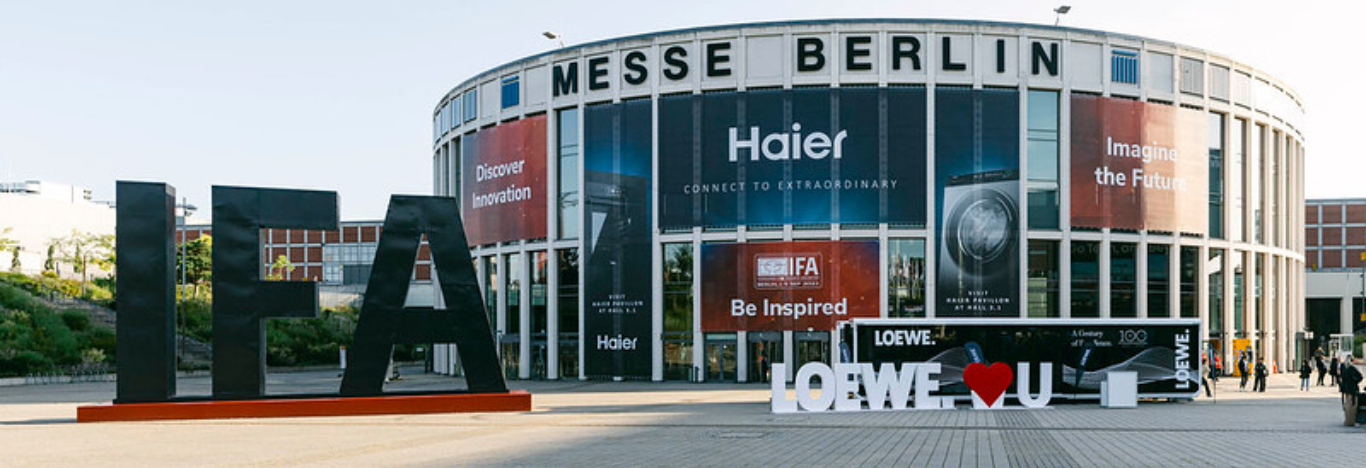 Werbung vor Ort auf der IFA Berlin 2024