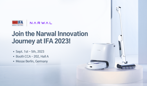 Narwal Technology's pioneering cleaning solutions to shine at IFA 2023