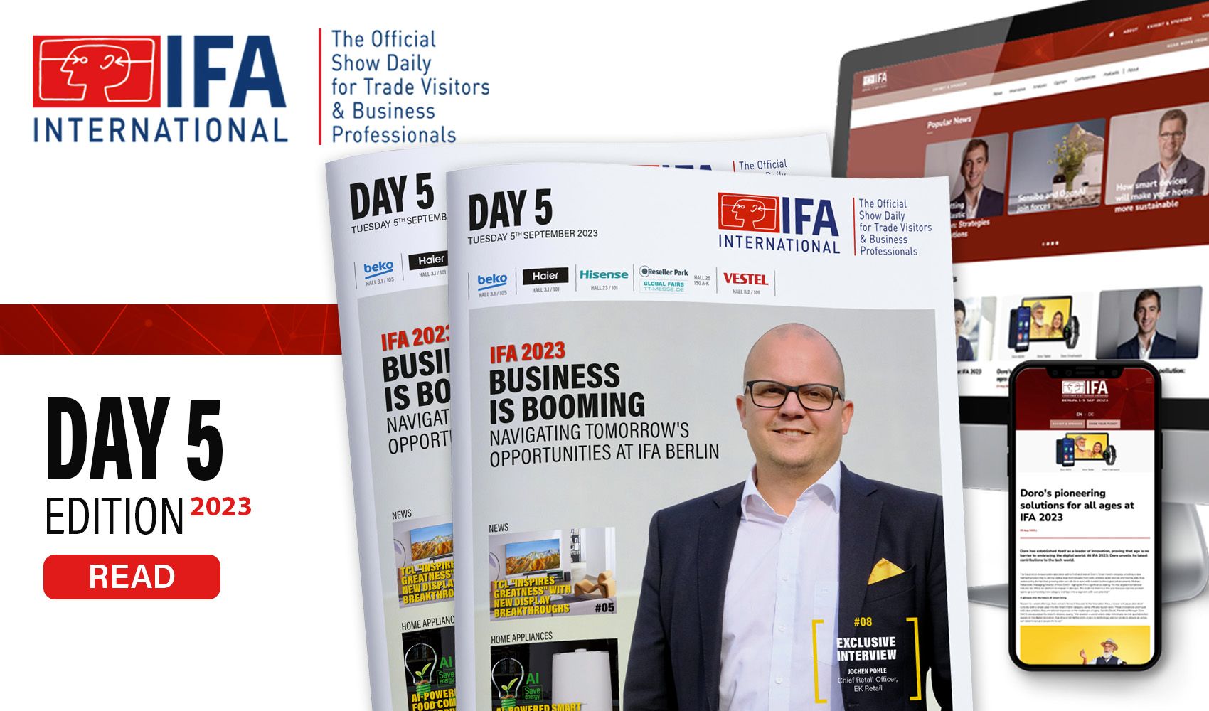 DISCOVER THE DAY 5 EDITION OF IFA INTERNATIONAL!