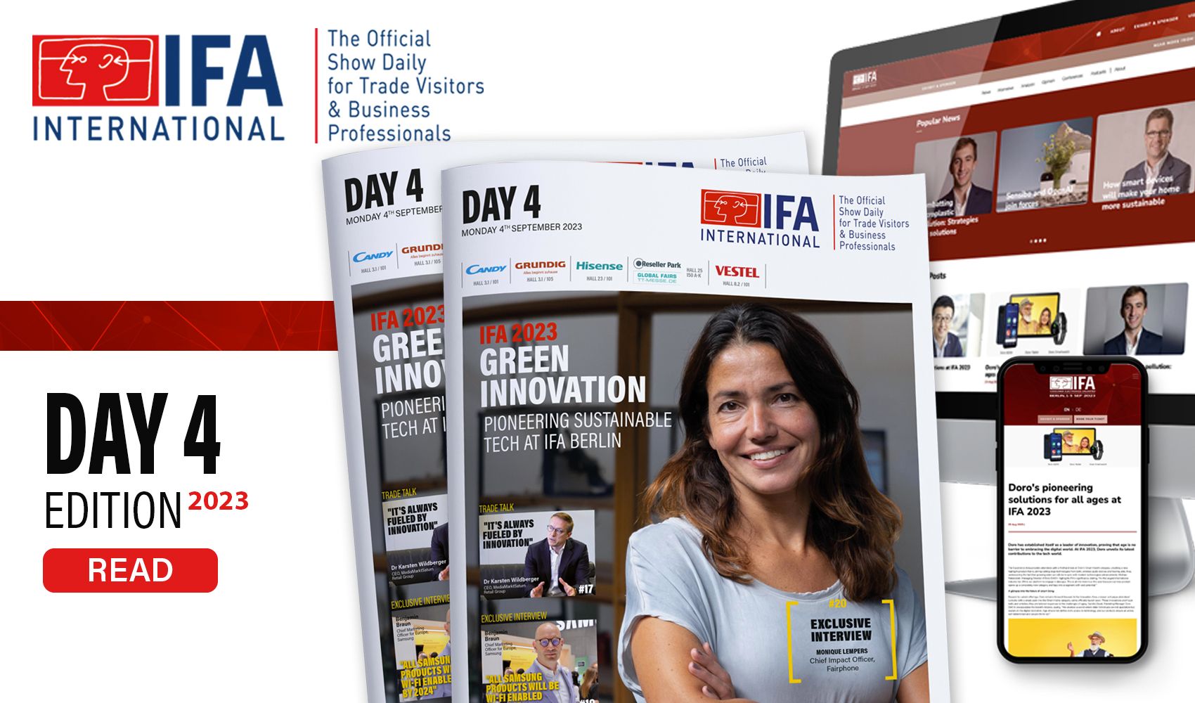 DISCOVER THE DAY 4 EDITION OF IFA INTERNATIONAL!