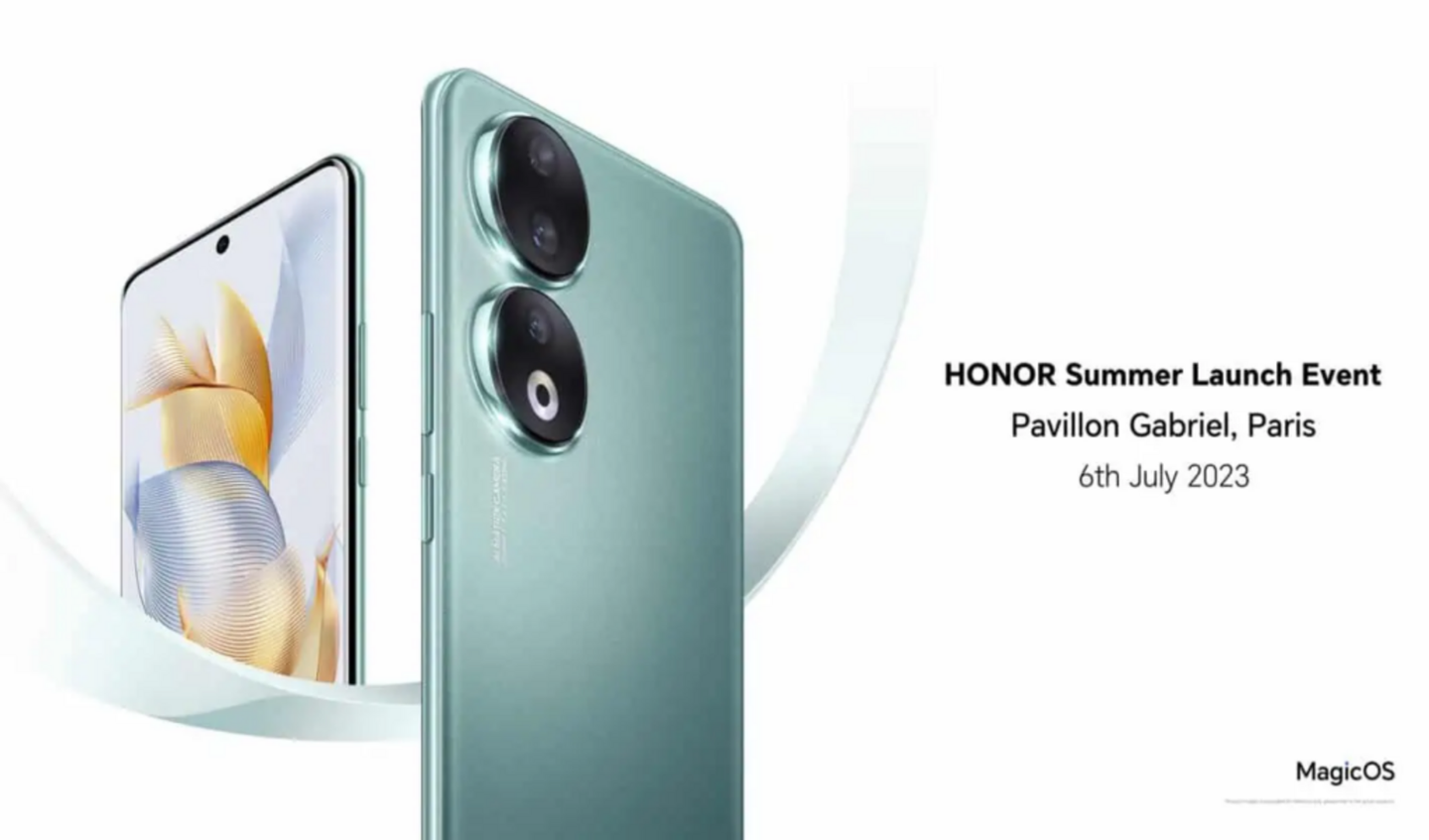norienomoto Paris special iPhone folder Global launch of HONOR 90 
