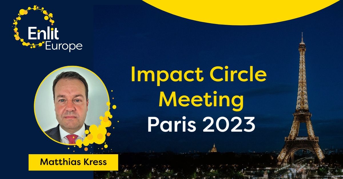 Enlit Europe Impact Circle 2023 Matthias Kress