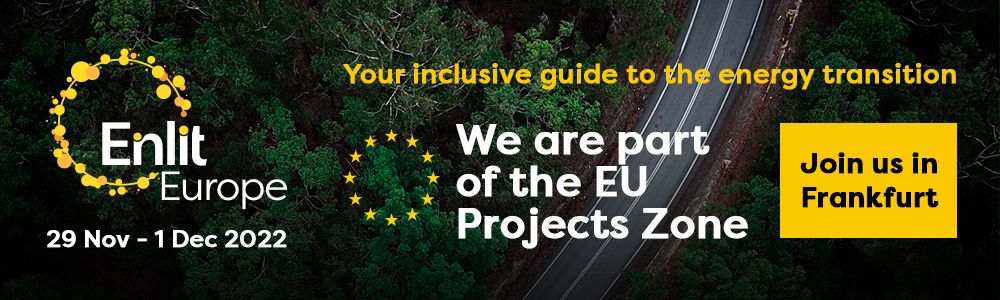Enlit Europe 2022 Exhibitor Portal banner EU Projects