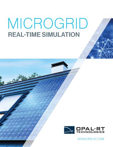 Microgrid Real Time-Simulation