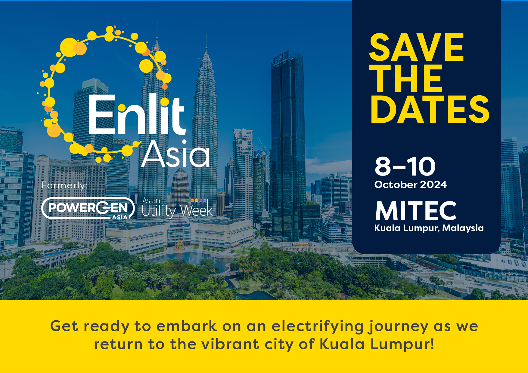 Save the dates - Enlit Asia 2024